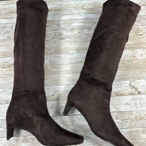 Bottes hautes neuves Banana Republic Vegan hautes genoux - marron taille 10 US-